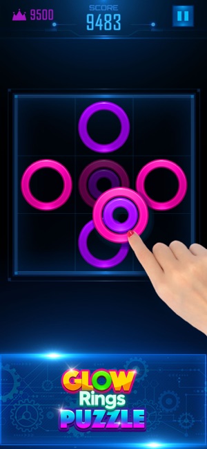 Glow Rings Puzzle(圖2)-速報App