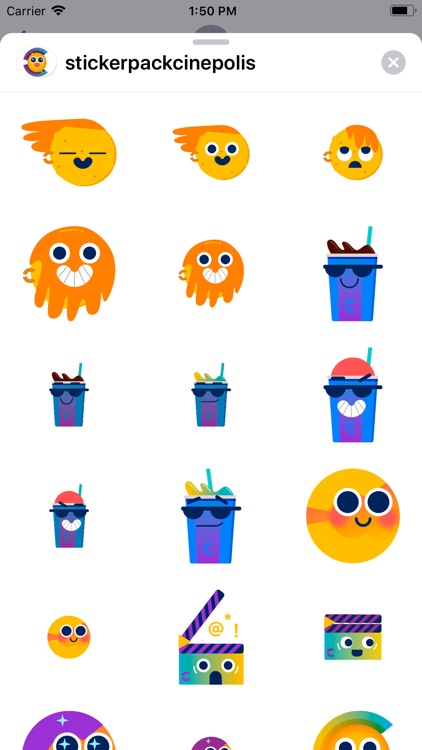 Sticker Pack Cinépolis