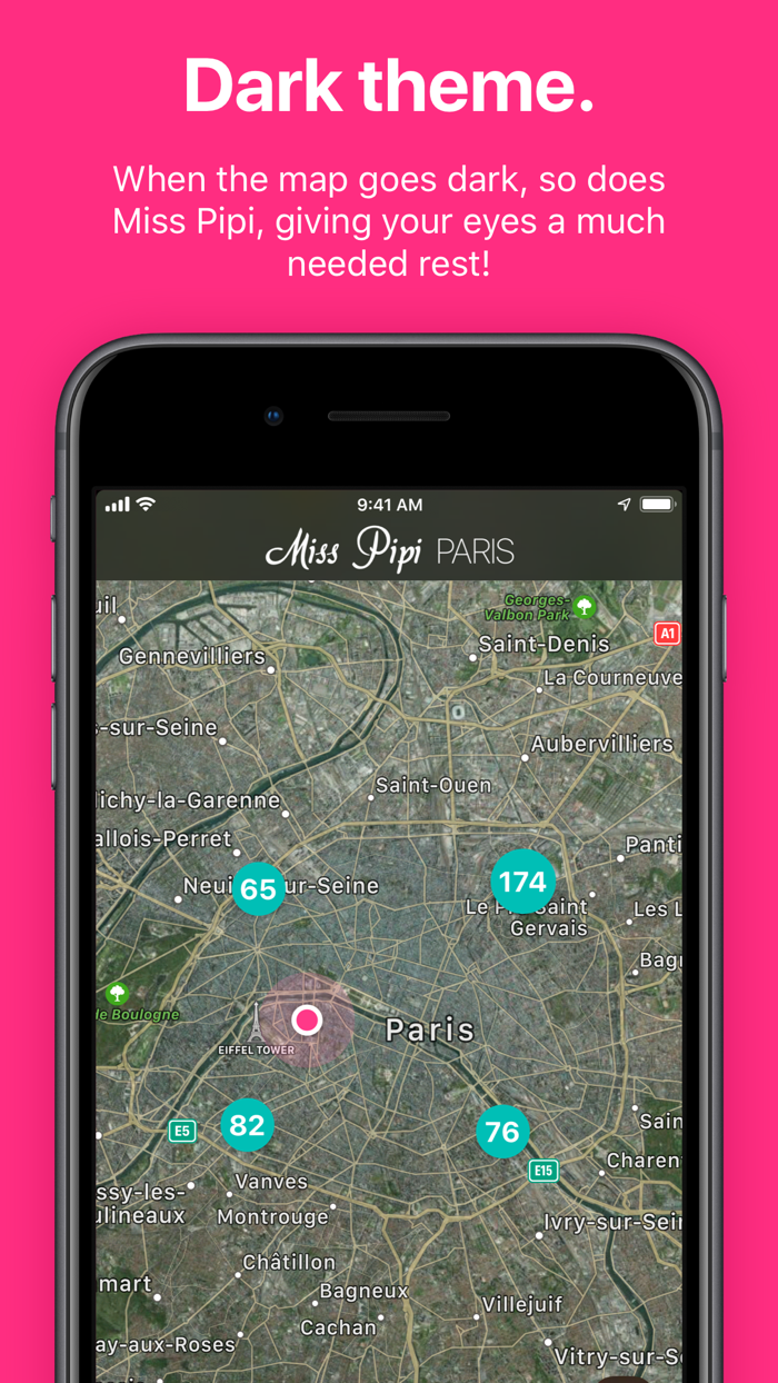 Toilets in Paris by Miss Pipi