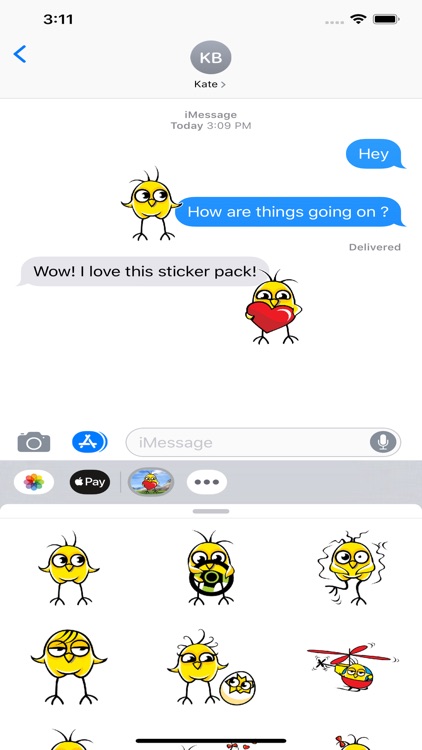 Chicken Emoji Stickers