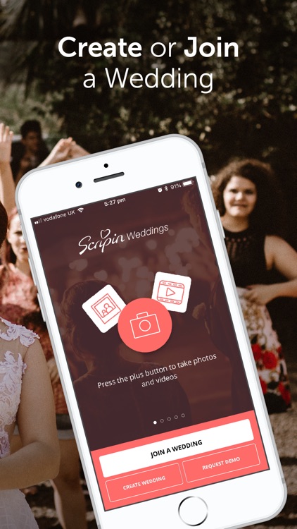 Scripin Weddings - Photo app