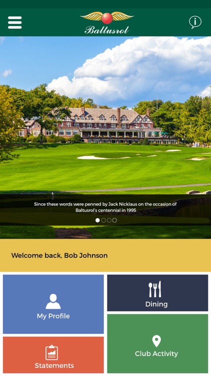 Baltusrol Golf Club.