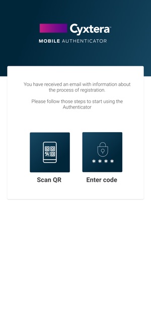 Cyxtera Authenticator