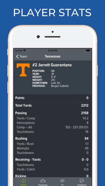 Tennessee Football Schedules screenshot-3