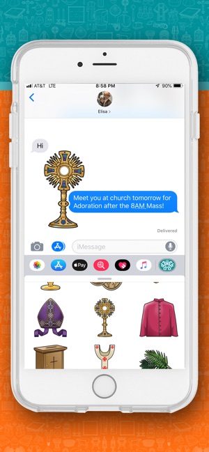 Catholic Sticker Pack Pro(圖9)-速報App