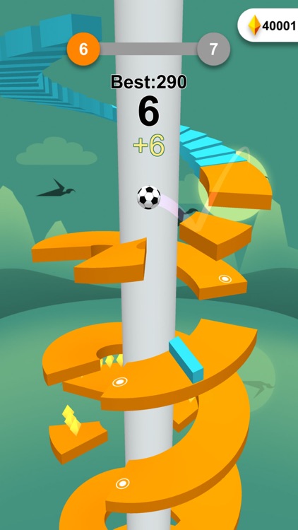 Jump Ball-Bounce On Tower Tile screenshot-3