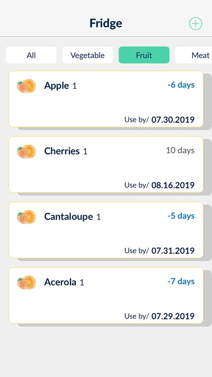 Food date tracker