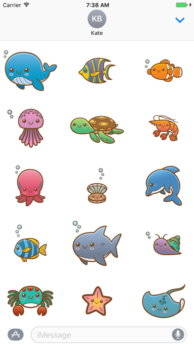 Screenshot #1 pour Sticker Me: Into The Sea