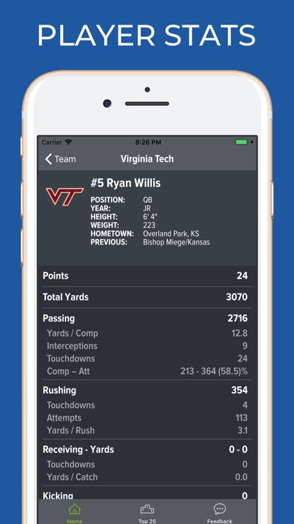 Virginia Tech Football screenshot-3