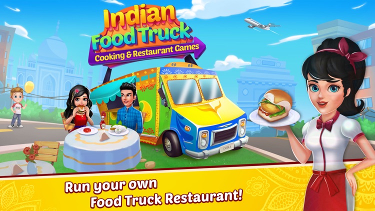 Indian Food Truck Cooking Game