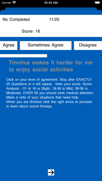 My Practical Tinnitus screenshot 4