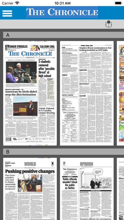 Chronicle Telegram Eedition screenshot-3