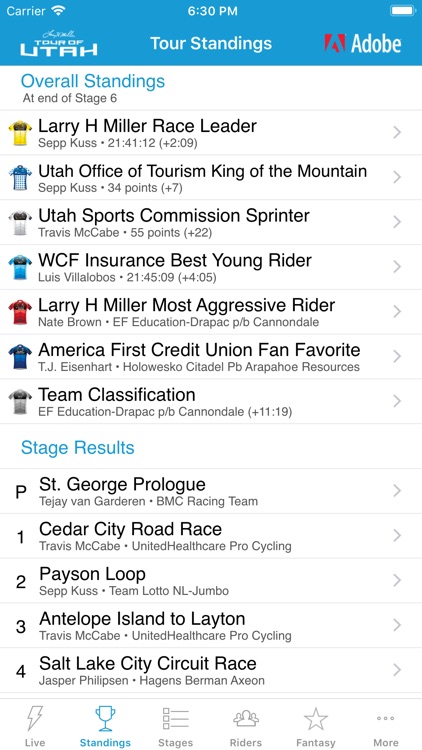 2019 Tour of Utah Tour Tracker screenshot-4