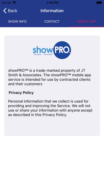 showPRO Events screenshot-7