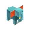 Animals Isometric Stickers