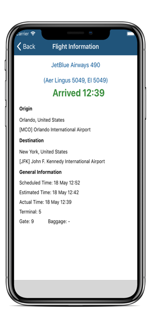 Flight Info Pro: FlightBoard(圖4)-速報App