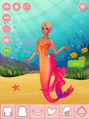 Screenshot 5 Juegos De Vestir Sirenas iphone