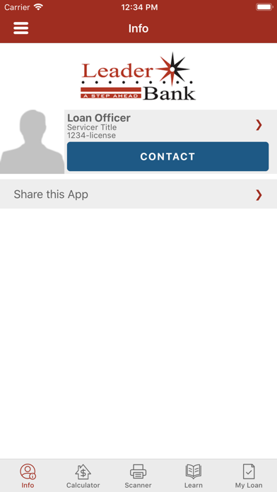 How to cancel & delete Leader Bank Loan Center from iphone & ipad 1