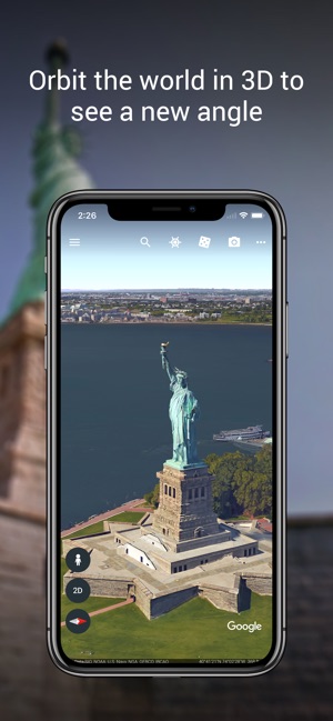 google earth für windows phone