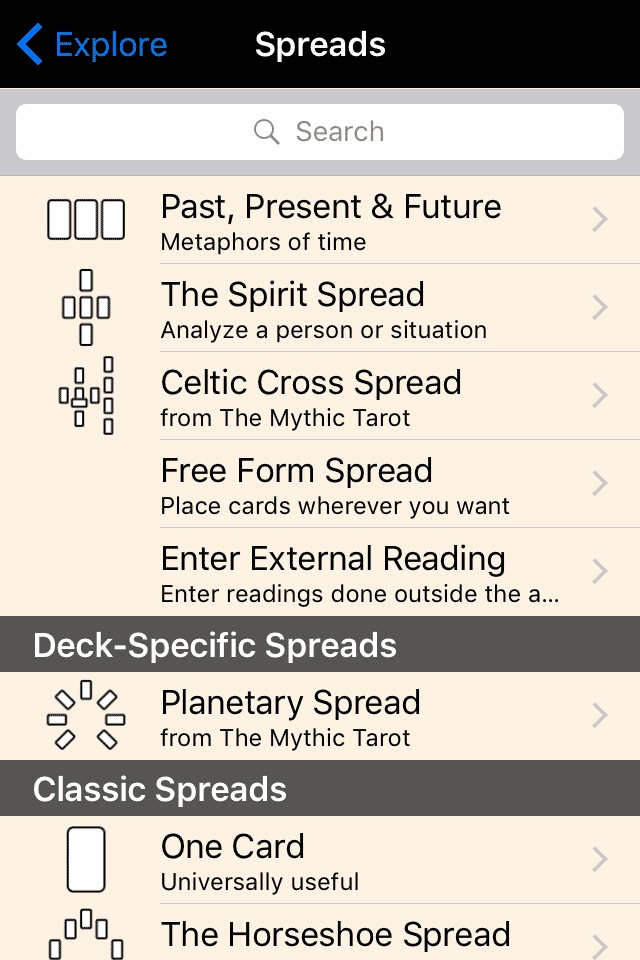 Mythic Tarot screenshot 3