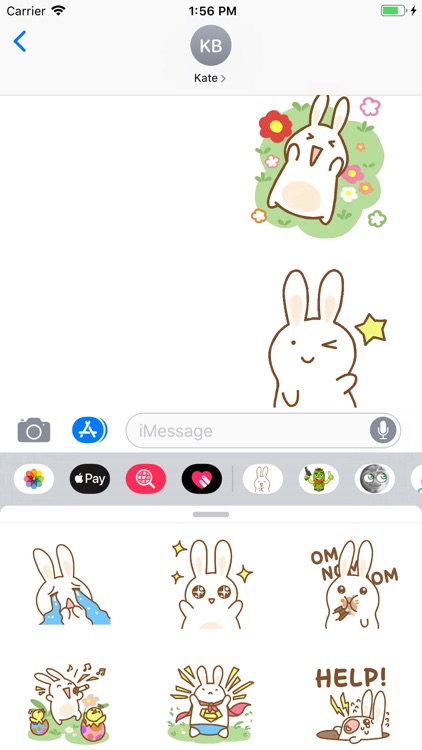 Cute Easter Bunny Sticker Pack