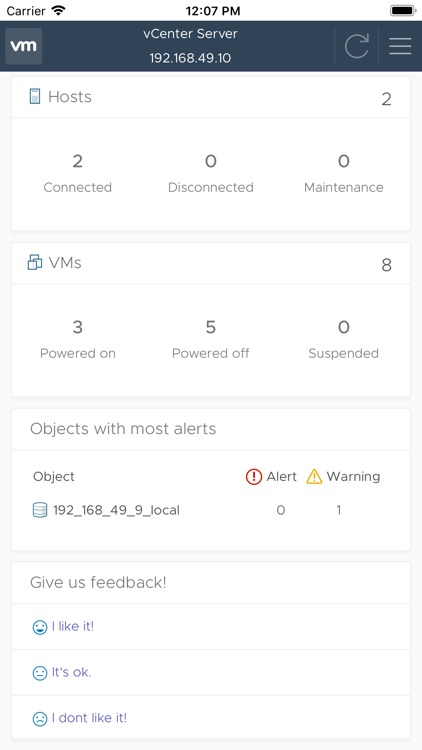 vSphere Mobile Client screenshot-7