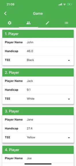 Game screenshot Golf Score Administrator hack