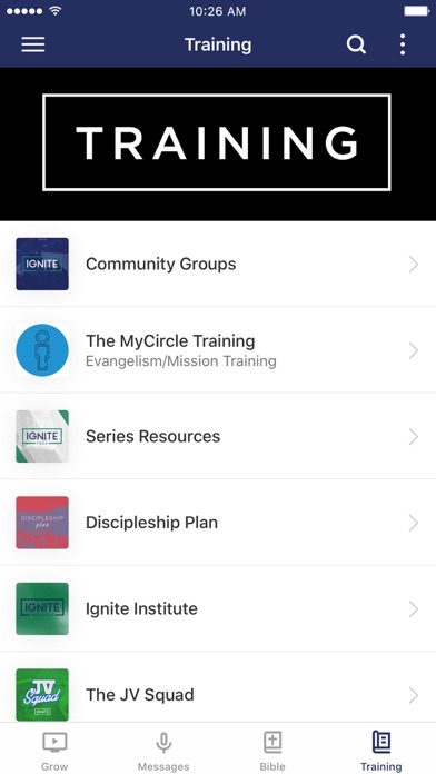 How to cancel & delete Ignite College Ministry from iphone & ipad 3