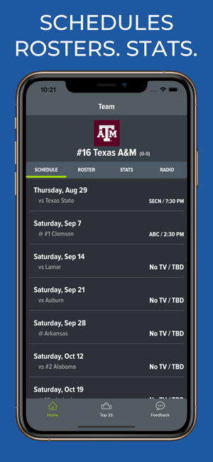 Texas A&M Football Schedules(圖1)-速報App