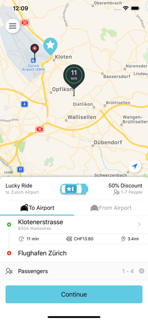 Airport Taxi Zürich(圖1)-速報App