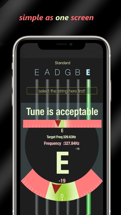 Smiley Guitar Tuner
