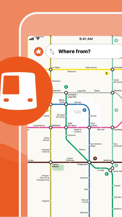 Mexico City Metro Map screenshot-0