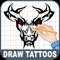 Do you need to learn how to draw tattoo easily with the step by step drawing tutorials