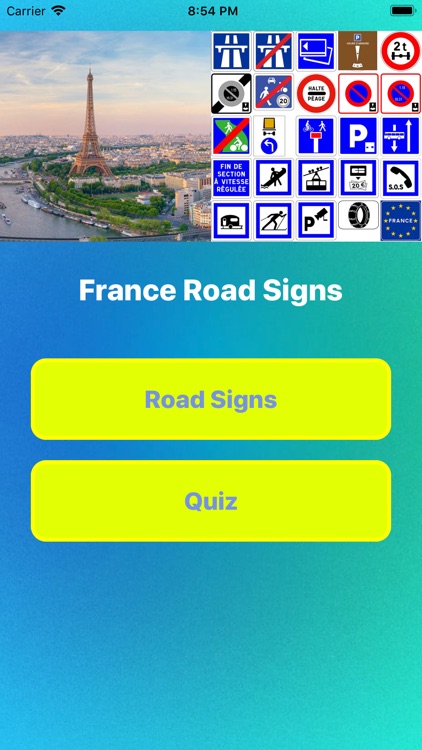 France  Road Signs