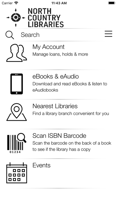 How to cancel & delete North Country Libraries from iphone & ipad 1