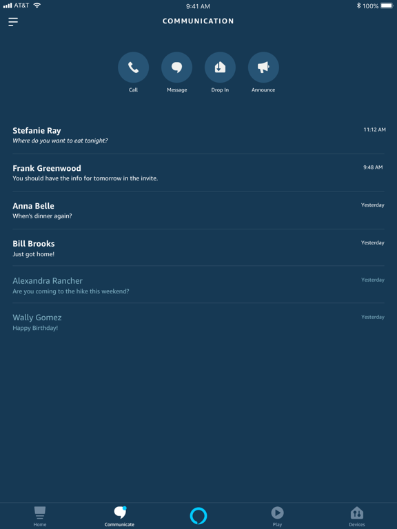iPad Image of Amazon Alexa