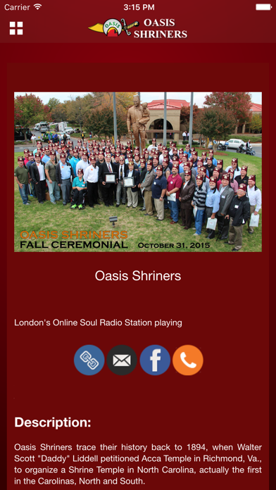 How to cancel & delete Oasis Shriners from iphone & ipad 3