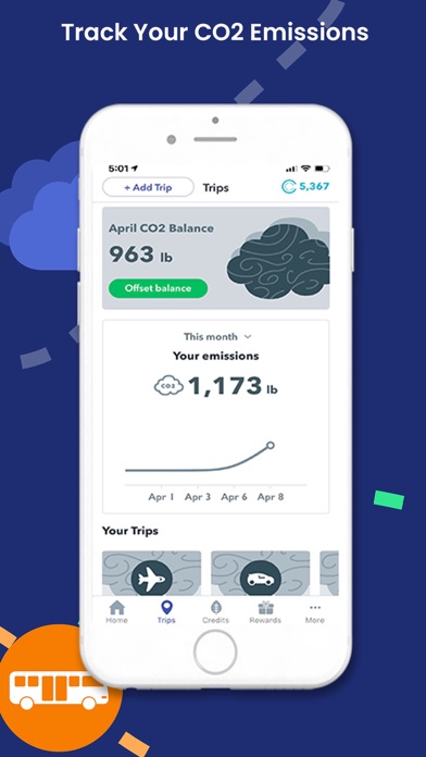 offCents Carbon Offset App screenshot