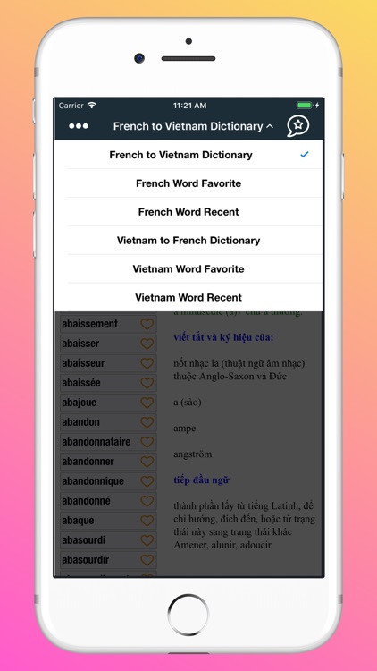 French Vietnam Dictionary screenshot-3