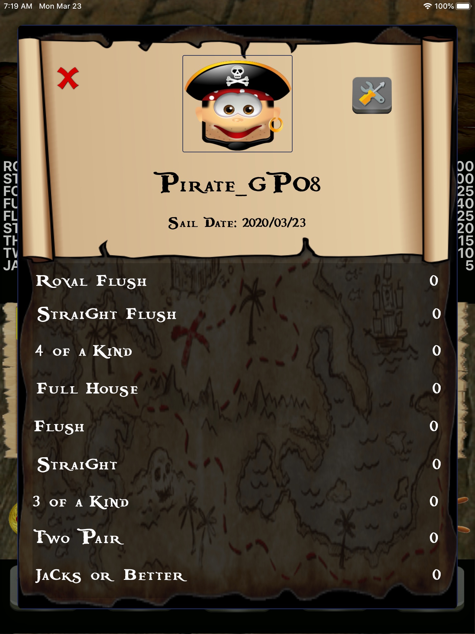 Pirate Poker! screenshot 2