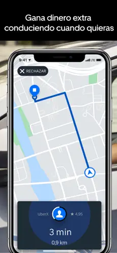 Screenshot 1 Uber Driver - para conductor iphone