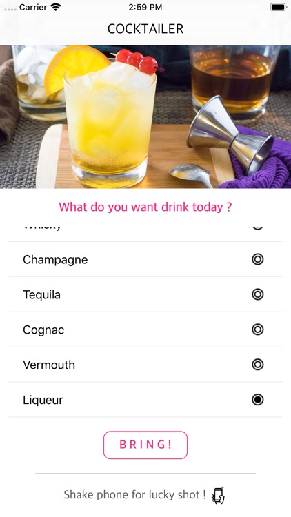 Cocktailer - Cocktail App