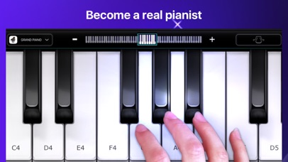 Piano - simply game keyboard Screenshot 1