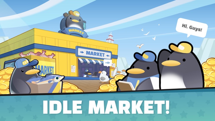 Penguin Market : Idle tycoon