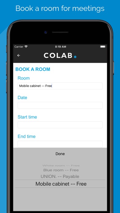 How to cancel & delete COLAB. from iphone & ipad 4