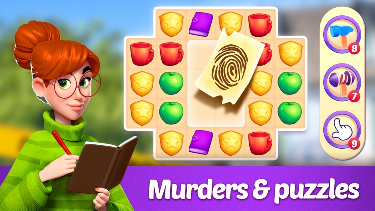 Small Town Murders: Match 3 screenshot-3