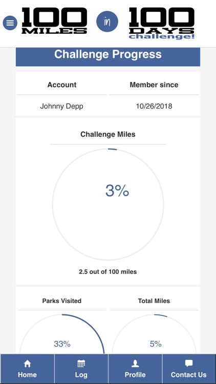 100 Mile Challenge