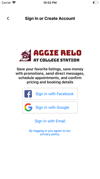 Aggie Relo at College Station screenshot 2