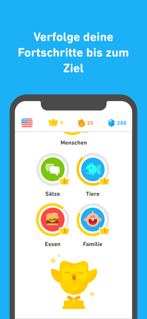 Duolingo App Auf Deutsch Umstellen