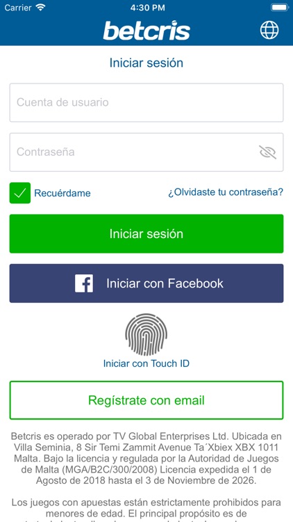 Betcris App México, lo que necesitas saber.